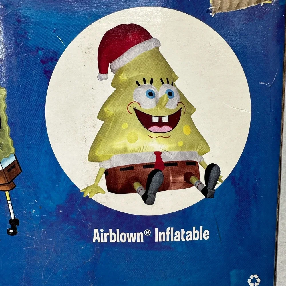 Nickelodeon SpongeBob Airblown Inflatable LED‎ 3.4 ft